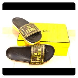 Fendi high flip-flops, purchased four months ago,
